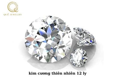 Khám Phá Kim Cương Thiên Nhiên 12 Ly – Đẳng Cấp và Giá Trị Đích Thực