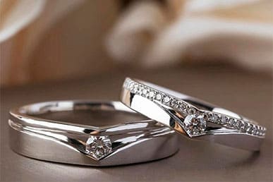 Tinh Tế và Đơn Giản – Khám Phá Những Mẫu Nhẫn Cưới Kim Cương Đơn Giản