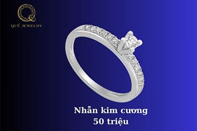 Vẻ Đẹp và Giá Trị của Nhẫn Kim Cương 50 Triệu