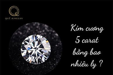 Kim Cương 5 Carat Là Bao Nhiêu Ly? Tìm Hiểu Chi Tiết
